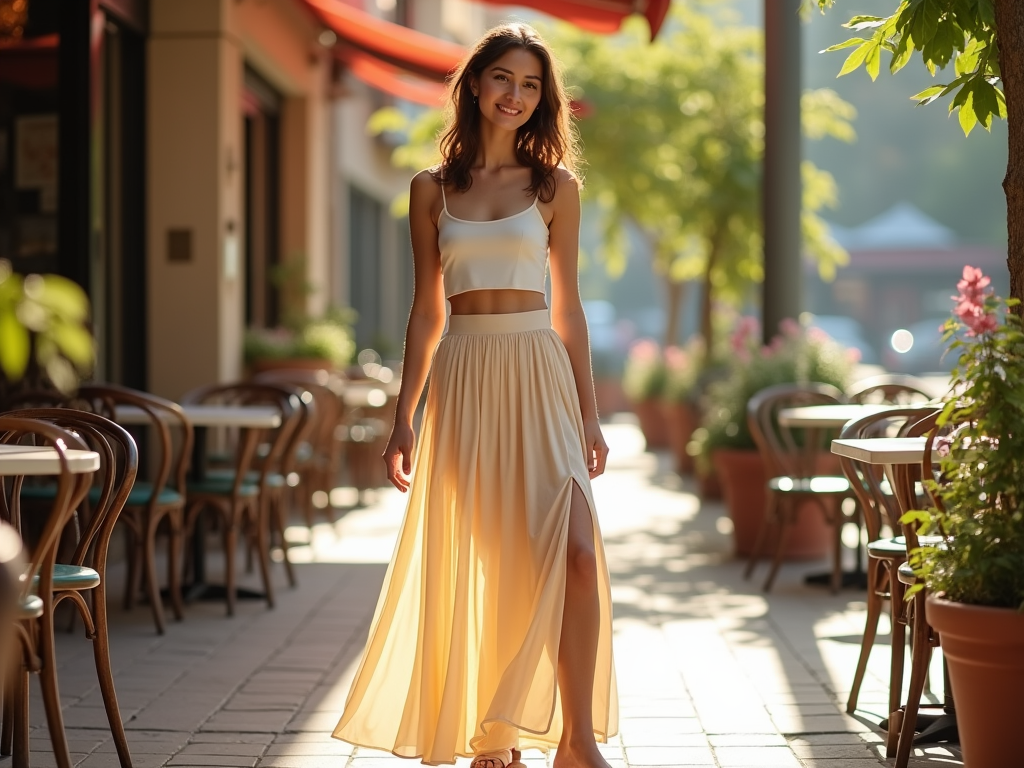 19thalabama.org | Fuste maxi cu slit lateral pentru un look boem